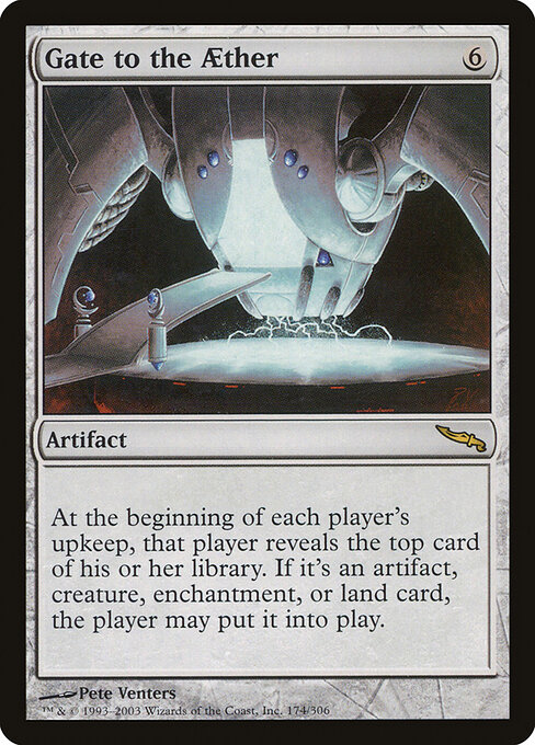 Gate to the Aether - Mirrodin Magic card