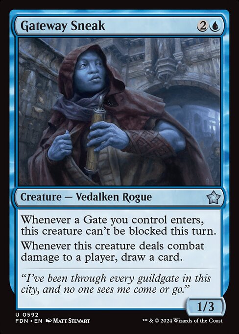 Gateway Sneak - Foundations Magic card