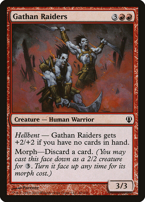 Gathan Raiders - The List (#FUT-99) - Illustrated by Paolo Parente - Magic: The Gathering Card