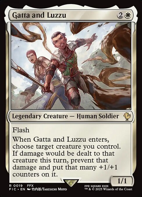 Gatta and Luzzu - Final Fantasy Commander Magic card