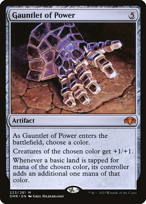 Gauntlet of Power - Dominaria Remastered Magic card