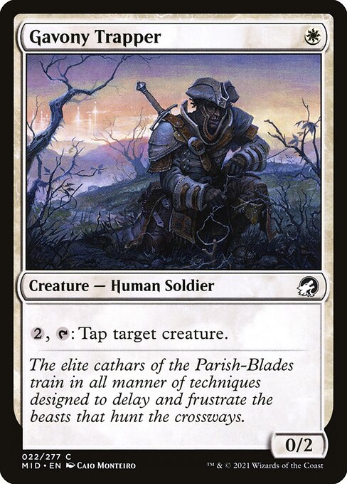 Gavony Trapper - Innistrad: Midnight Hunt Magic card