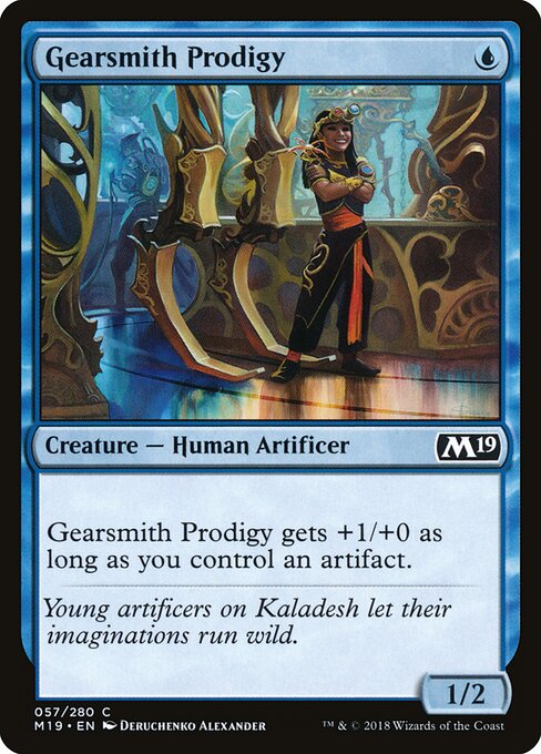 Gearsmith Prodigy - Core Set 2019 Magic card