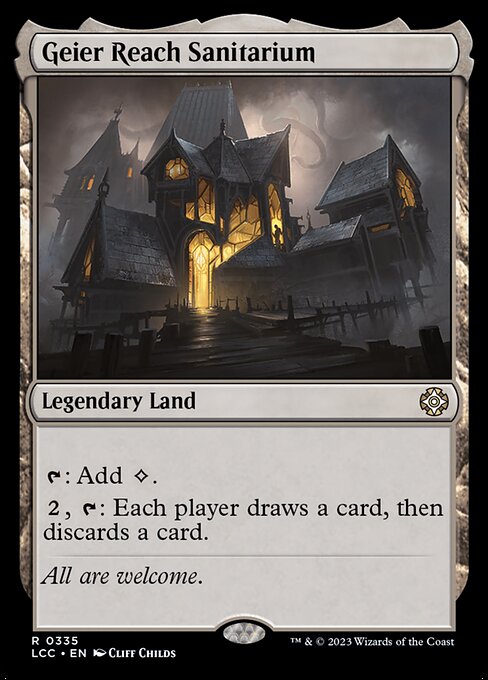 Geier Reach Sanitarium - The Lost Caverns of Ixalan Commander Magic card