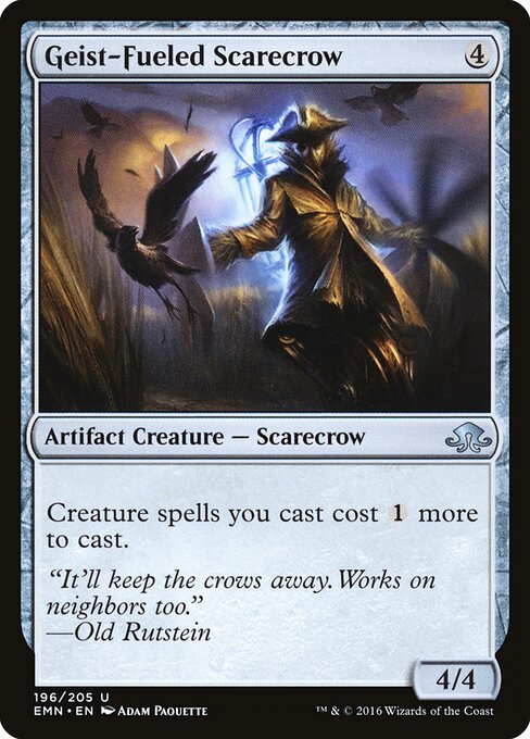 Geist-Fueled Scarecrow - Eldritch Moon Magic card