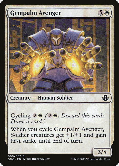 Gempalm Avenger - Duel Decks: Elspeth vs. Kiora Magic card