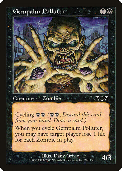 Gempalm Polluter - Legions Magic card
