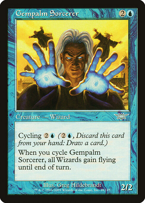 Gempalm Sorcerer - Legions Magic card