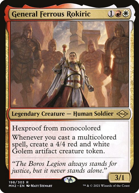 General Ferrous Rokiric - Modern Horizons 2 Magic card