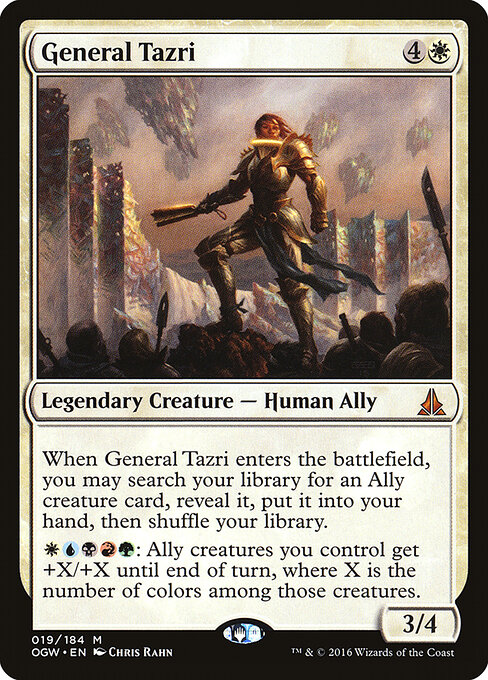 General Tazri - Oath of the Gatewatch Magic card