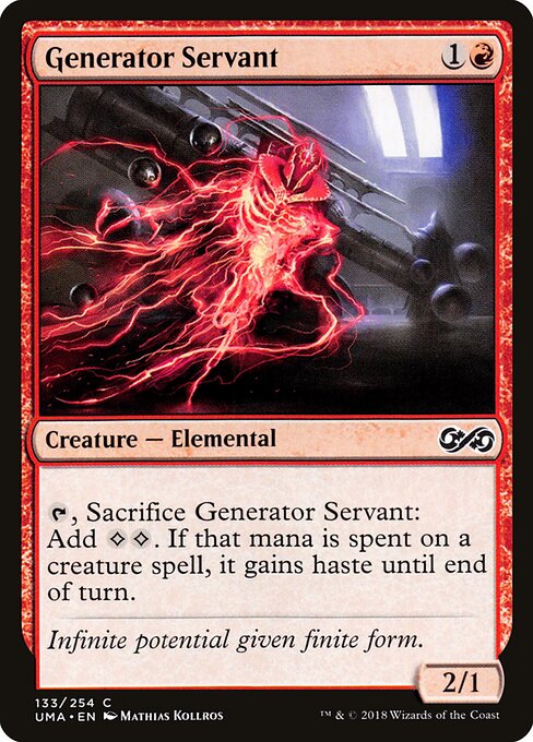 Generator Servant - Ultimate Masters Magic card