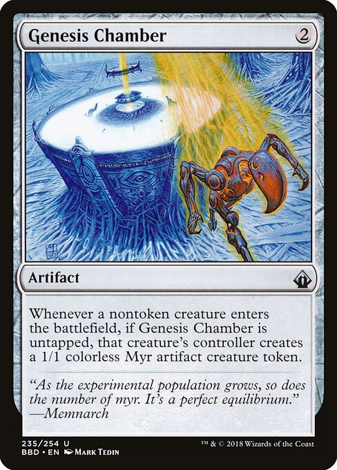 Genesis Chamber - Battlebond Magic card