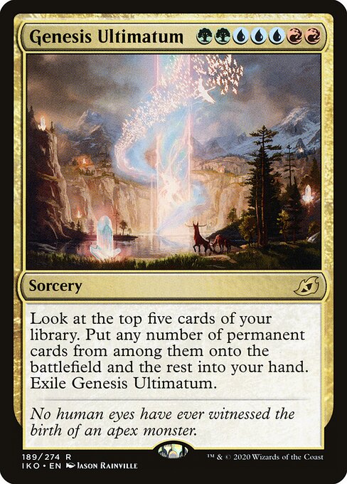 Genesis Ultimatum - Ikoria: Lair of Behemoths Magic card