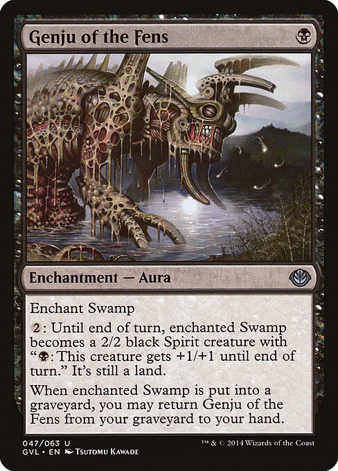 Genju of the Fens - Duel Decks Anthology: Garruk vs. Liliana Magic card