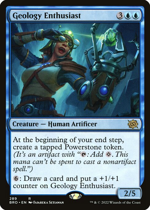 Geology Enthusiast - The Brothers' War Magic card