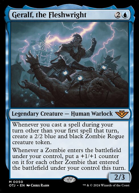 Geralf, the Fleshwright - Outlaws of Thunder Junction Magic card