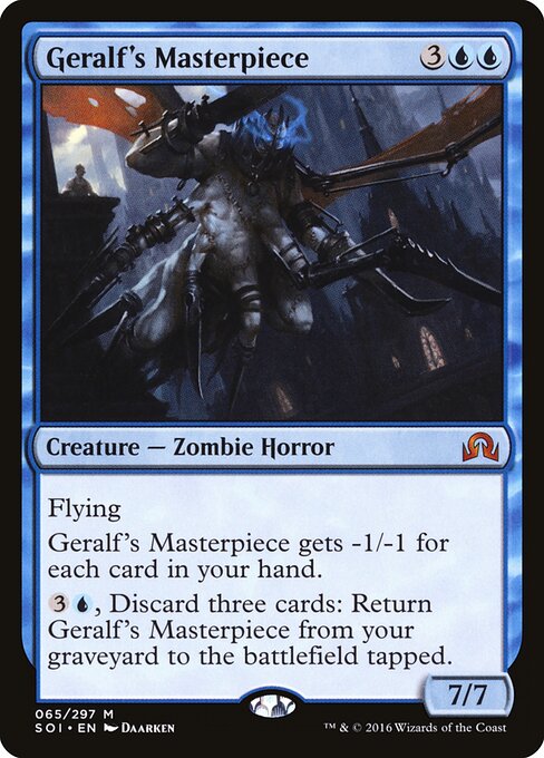 Geralf's Masterpiece - Shadows over Innistrad Magic card