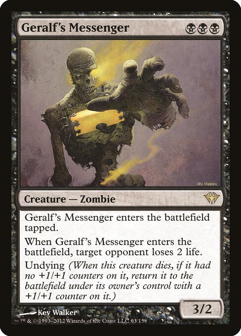 Geralf's Messenger - Dark Ascension Magic card