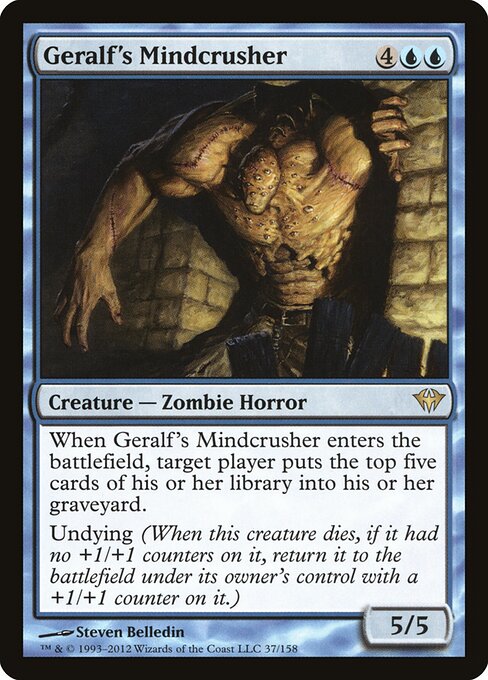 Geralf's Mindcrusher - Dark Ascension Magic card