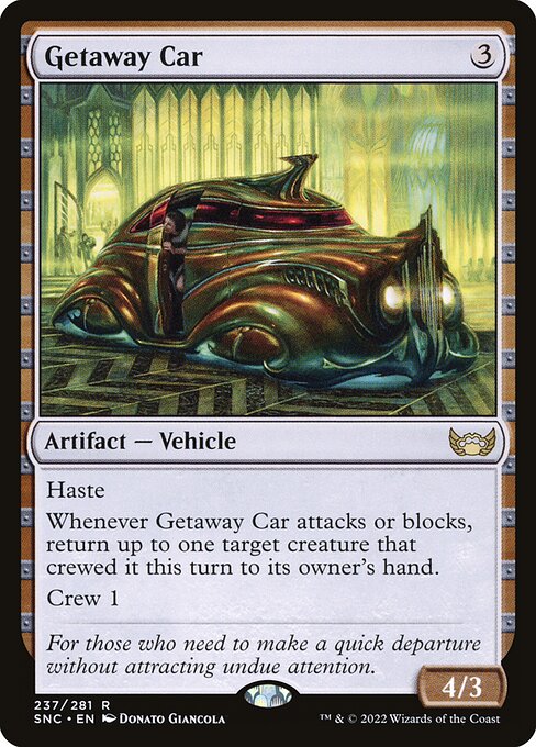 Getaway Car - Streets of New Capenna Magic card