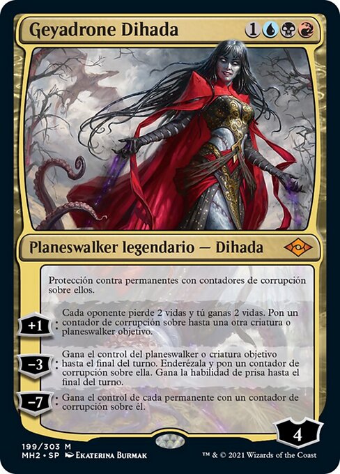 ジアドロン・ディハーダ (Geyadrone Dihada) - Modern Horizons 2 (#305) - Illustrated by Aleksi Briclot - Magic: The Gathering Card
