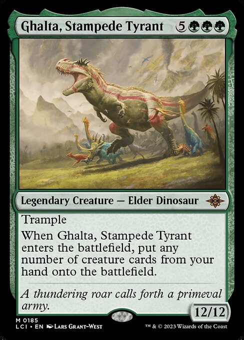 Ghalta, Stampede Tyrant - The Lost Caverns of Ixalan Magic card
