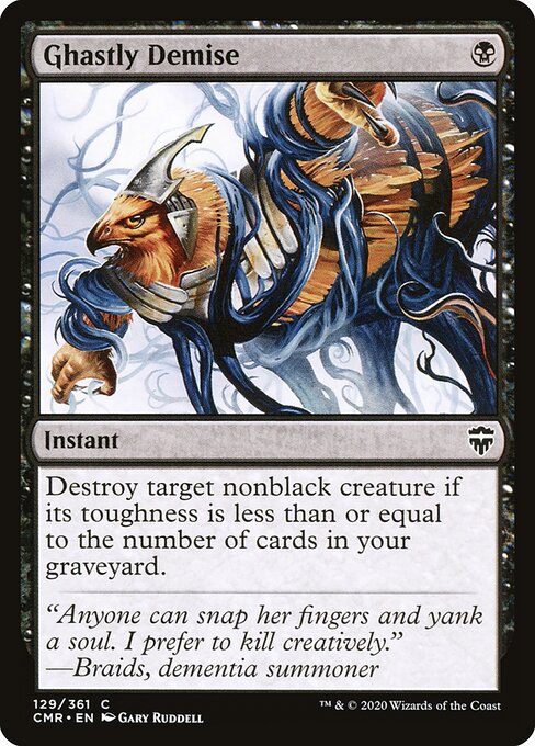 Ghastly Demise - Commander Legends Magic card