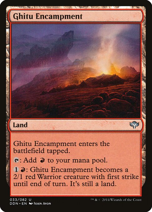 Ghitu Encampment - Duel Decks: Speed vs. Cunning Magic card