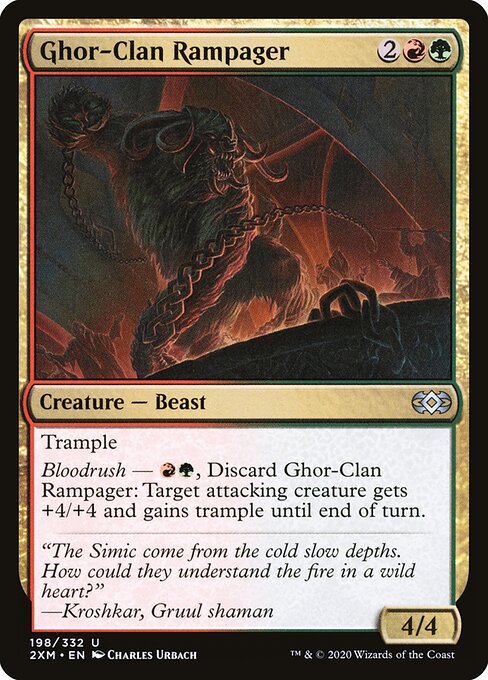 Ghor-Clan Rampager - Double Masters Magic card
