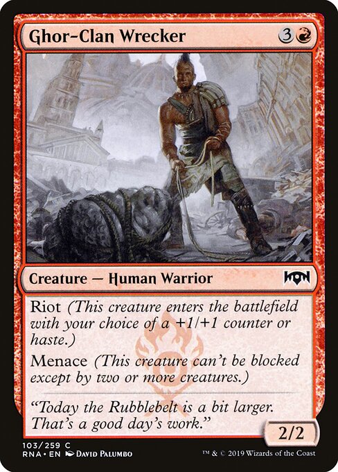 Ghor-Clan Wrecker - Ravnica Allegiance Magic card