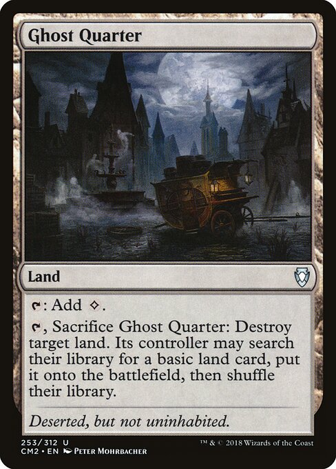 Ghost Quarter - Commander Anthology Volume II Magic card