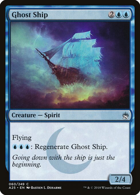Ghost Ship - Masters 25 Magic card