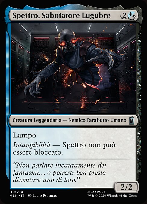 Ghost, Spectral Saboteur