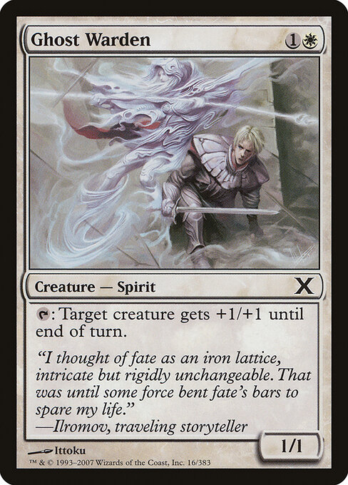 Ghost Warden - Tenth Edition Magic card