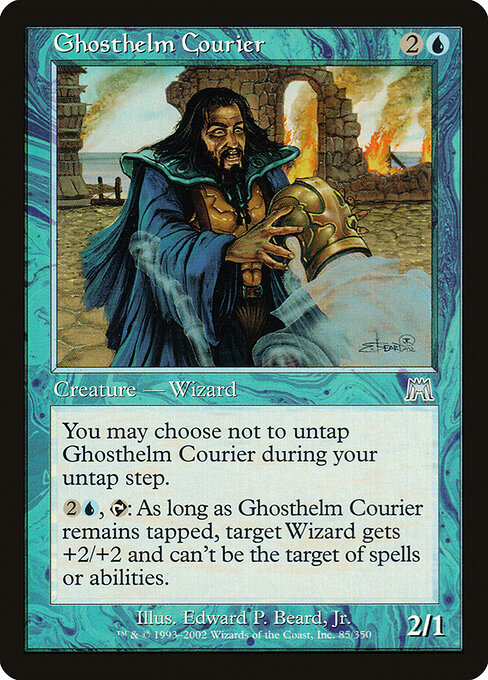 Ghosthelm Courier - Onslaught Magic card