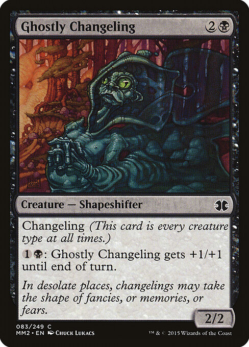 Ghostly Changeling - Modern Masters 2015 Magic card