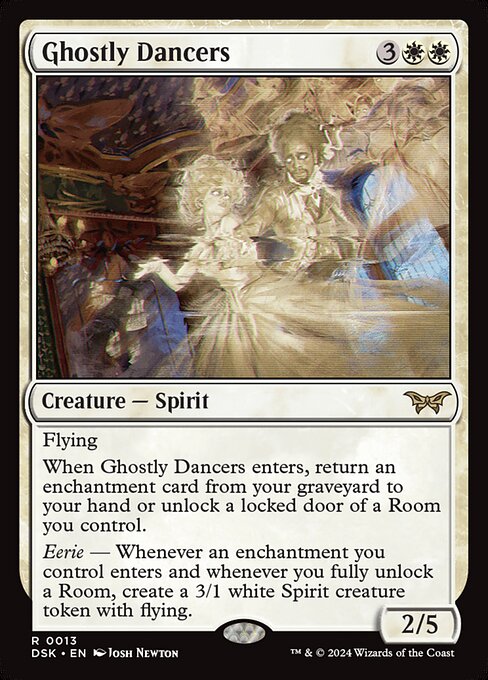 Ghostly Dancers - Duskmourn: House of Horror Magic card