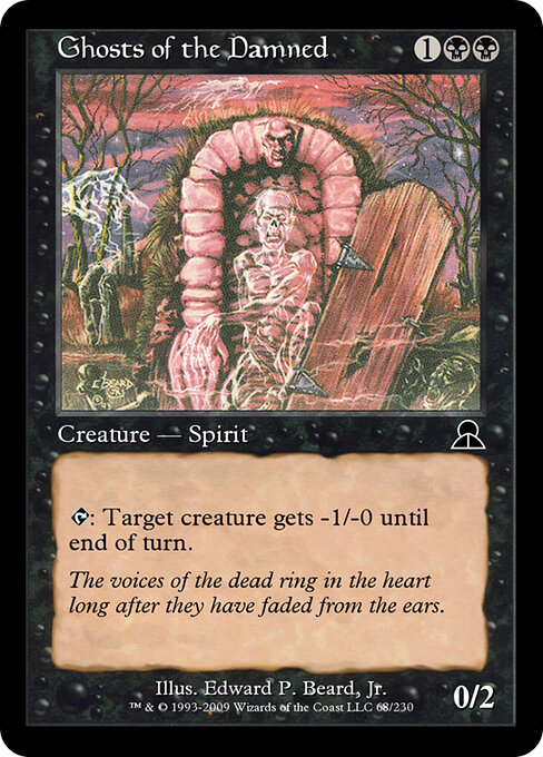 Ghosts of the Damned - Masters Edition III Magic card
