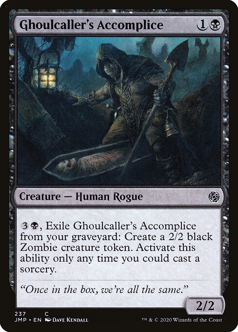 Ghoulcaller's Accomplice - Jumpstart Magic card