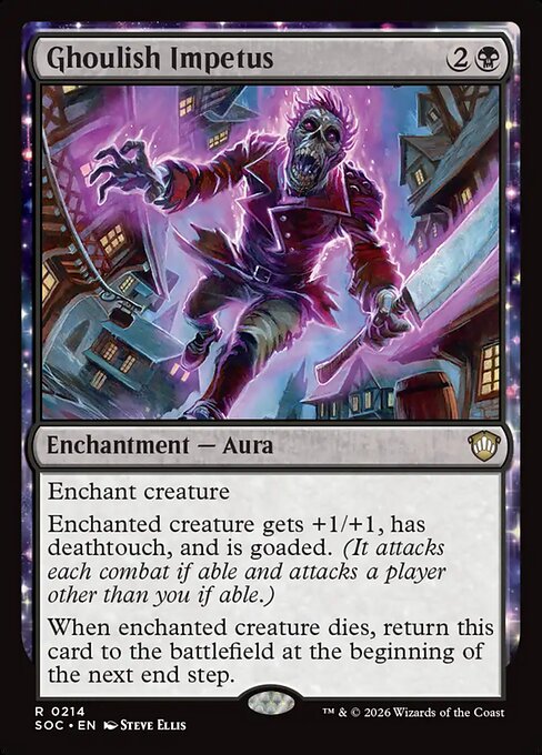 Ghoulish Impetus - Secrets of Strixhaven Commander Magic card