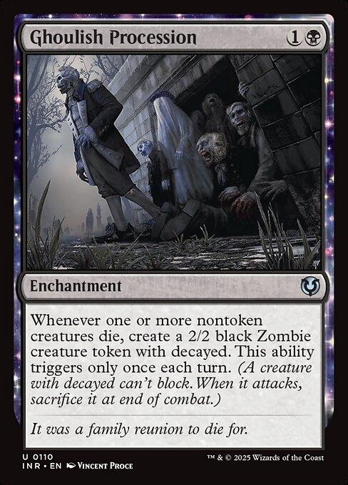 Ghoulish Procession - Innistrad Remastered Magic card