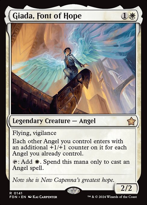 Giada, Font of Hope - Foundations Magic card