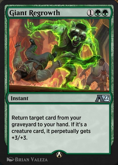 Giant Regrowth - Alchemy: New Capenna Magic card