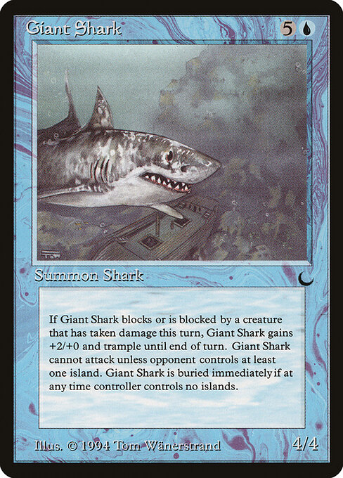 Giant Shark - The Dark Magic card