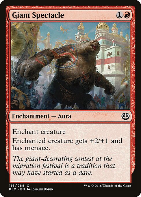 Giant Spectacle - Kaladesh Magic card