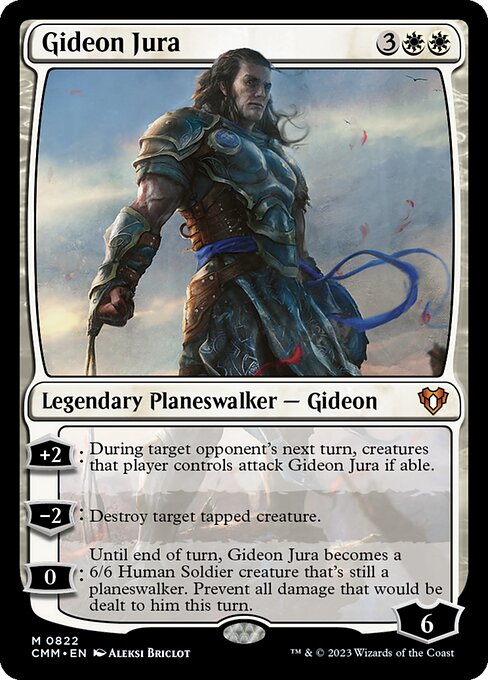 Gideon Jura - Commander Masters Magic card