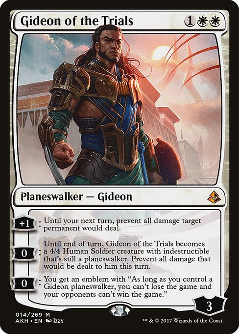 Gideon of the Trials - Amonkhet Magic card