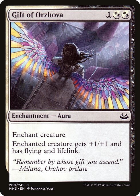 Gift of Orzhova - Modern Masters 2017 Magic card