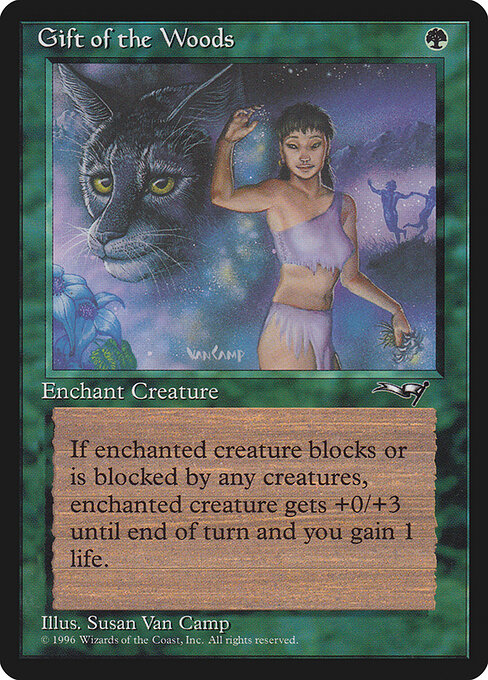 Gift of the Woods - Alliances Magic card