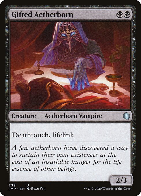 Gifted Aetherborn - Jumpstart Magic card